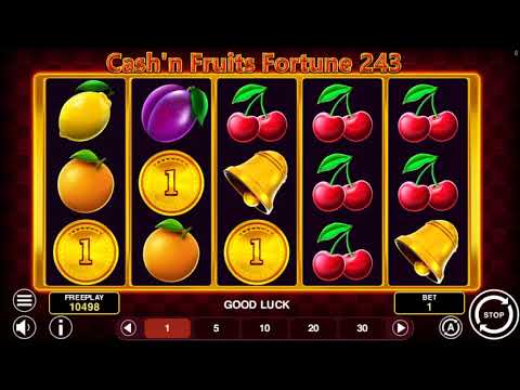 Cash'n Fruits Fortune 243 – Video Gameplay