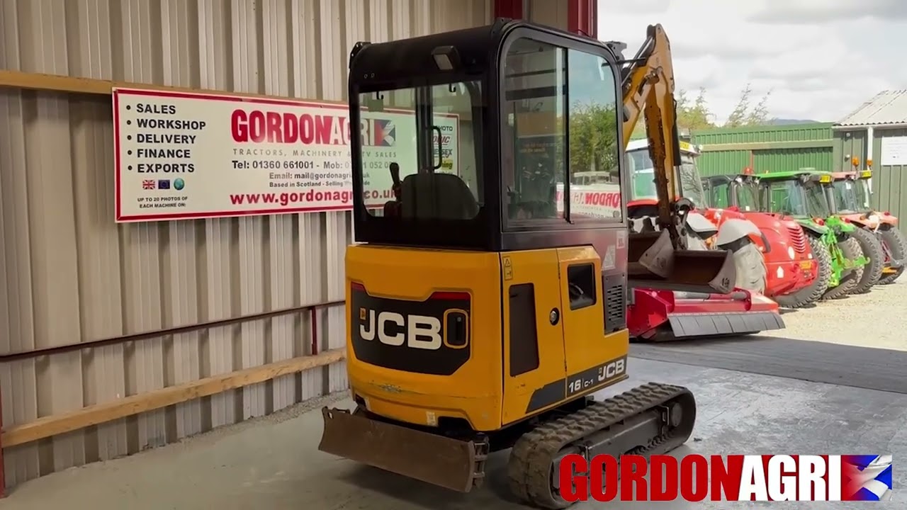 JCB 16C-1 Mini Excavator