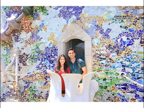 Inside Gaudi's Casa Battló, Barcelona - 4K Video Tour