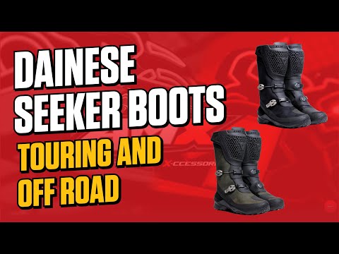 Dainese Seeker Boots - AMX Product Insights with Riana Crehan