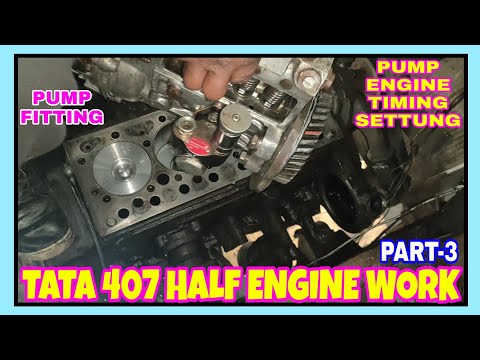 How To Engine Pump Timming Setting & Fittings Part-3 (Engine Timing, Pump Timing) Mechanic Gyaan