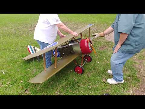 1/3 Scale Sopwith Pup, first time fully assembled