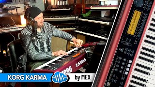 Video thumbnail for KORG KARMA | No Talking by MeX by Synth Cloud