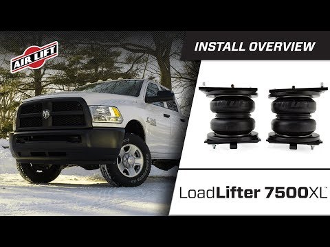 Install Overview: 57589 - LoadLifter 7500 XL - Dodge Ram 2500