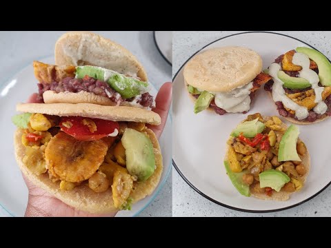 Plant Based Arepas 2 Ways