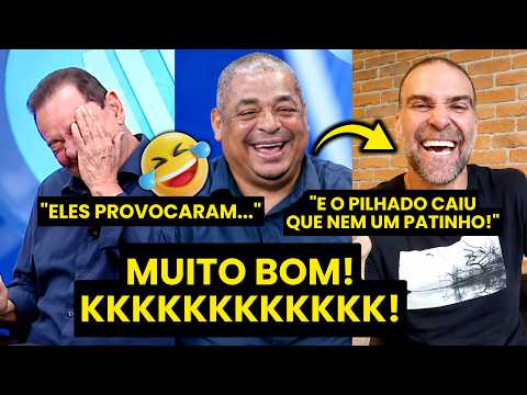 HAHAHAHA! “PARABÉNS, PILHADO!!! VOCÊ FALOU QUE…” VAMPETA E FLAVIO PRADO PROVOCARAM E…