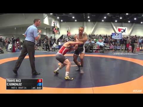 66 Round of 32 - Travis Rice, NMU/OTS vs Christopher Gonzalez, NYAC/NMU