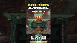 耐久テストで絶命するガノンおじさん【ゼルダの伝説】