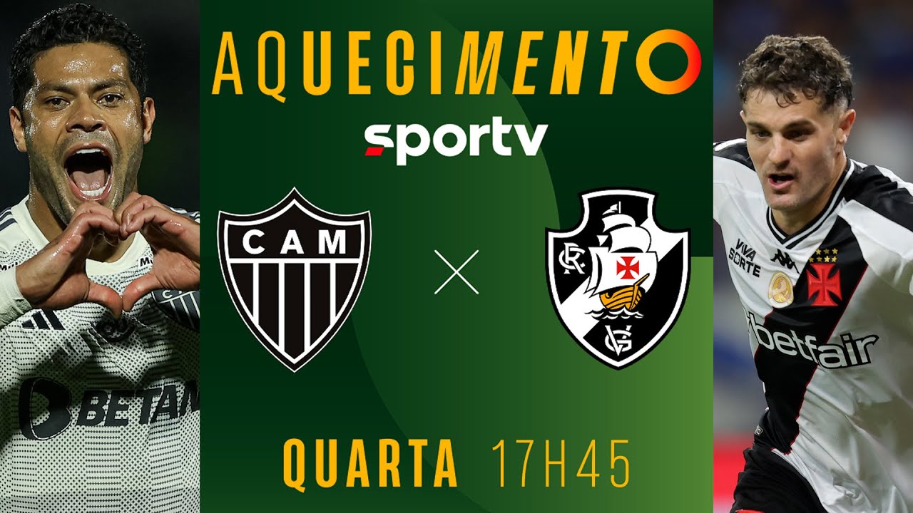 ATLÉTICO-MG X VASCO | AQUECIMENTO AO VIVO E COM IMAGENS | COPA DO BRASIL 2024 | #live | sportv