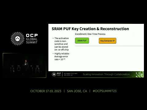 Protecting Unique Device Secrets for OCP Caliptra with SRAM PUF