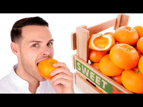 Realistic Mandarin Pastry in an Edible Box