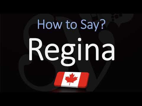 How to Pronounce Regina? (CORRECTLY) Canadian City Pronunciation (Saskatchewan)