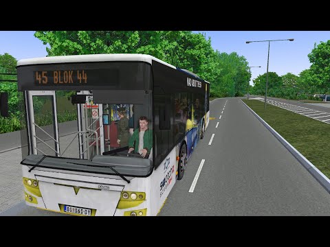 OMSI 2 BEOGRAD | Linija 45 Novi Beograd Blok44 | IK112