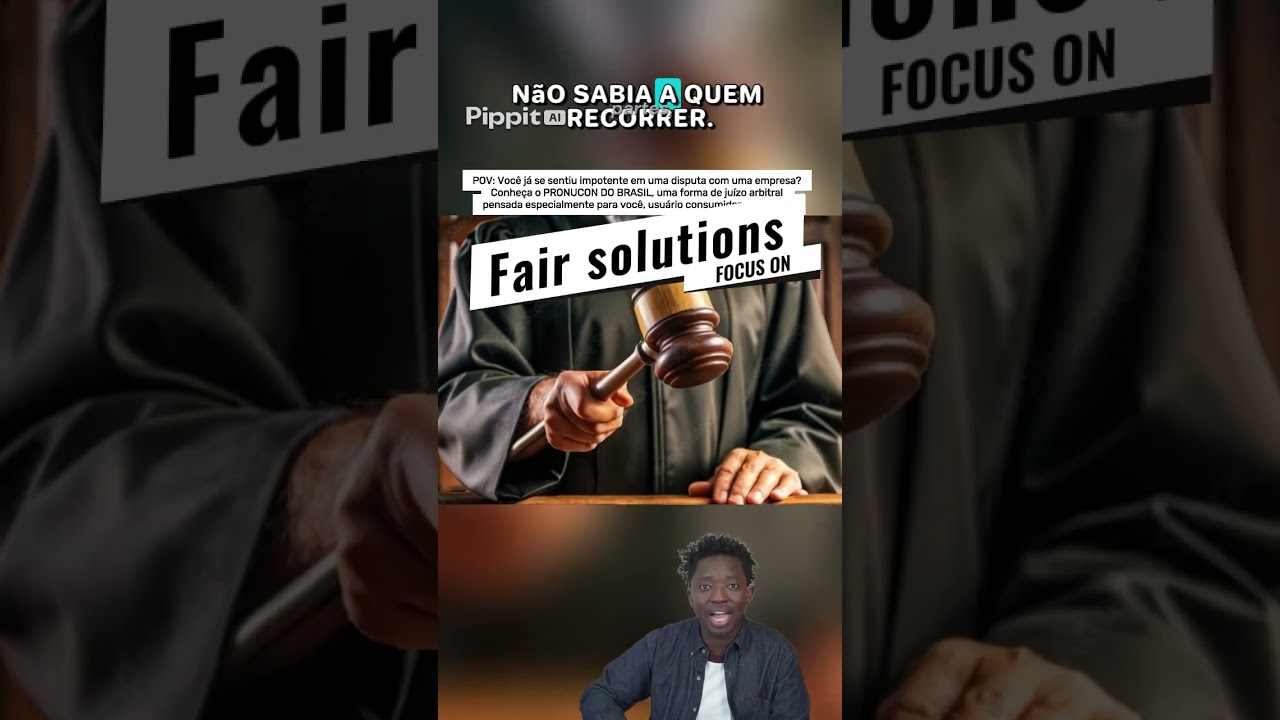 EXPLICAÇÃO SIMPLES DE NOSSO APRESENTADOR Á''JUIZ'' ÁRBITRO EXTRAJUDICIAL  DA PRONUCON DO BRASIL  thumbnail