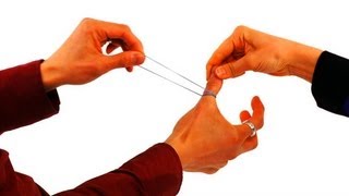 How to Do Rubber Band thru Thumb Trick | Magic Tricks