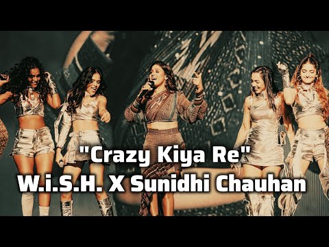 W.i.S.H. and Sunidhi Chauhan - "Crazy Kiya Re " Live Performance at YouTube Fanfest India 2024