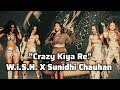 W I S H And Sunidhi Chauhan Crazy Kiya Re Live Performance At YouTube Fanfest India 2024