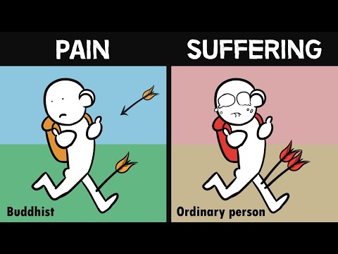 Don't Suffer More Than Needed | Buddhist Philosophy on Pain and Suffering