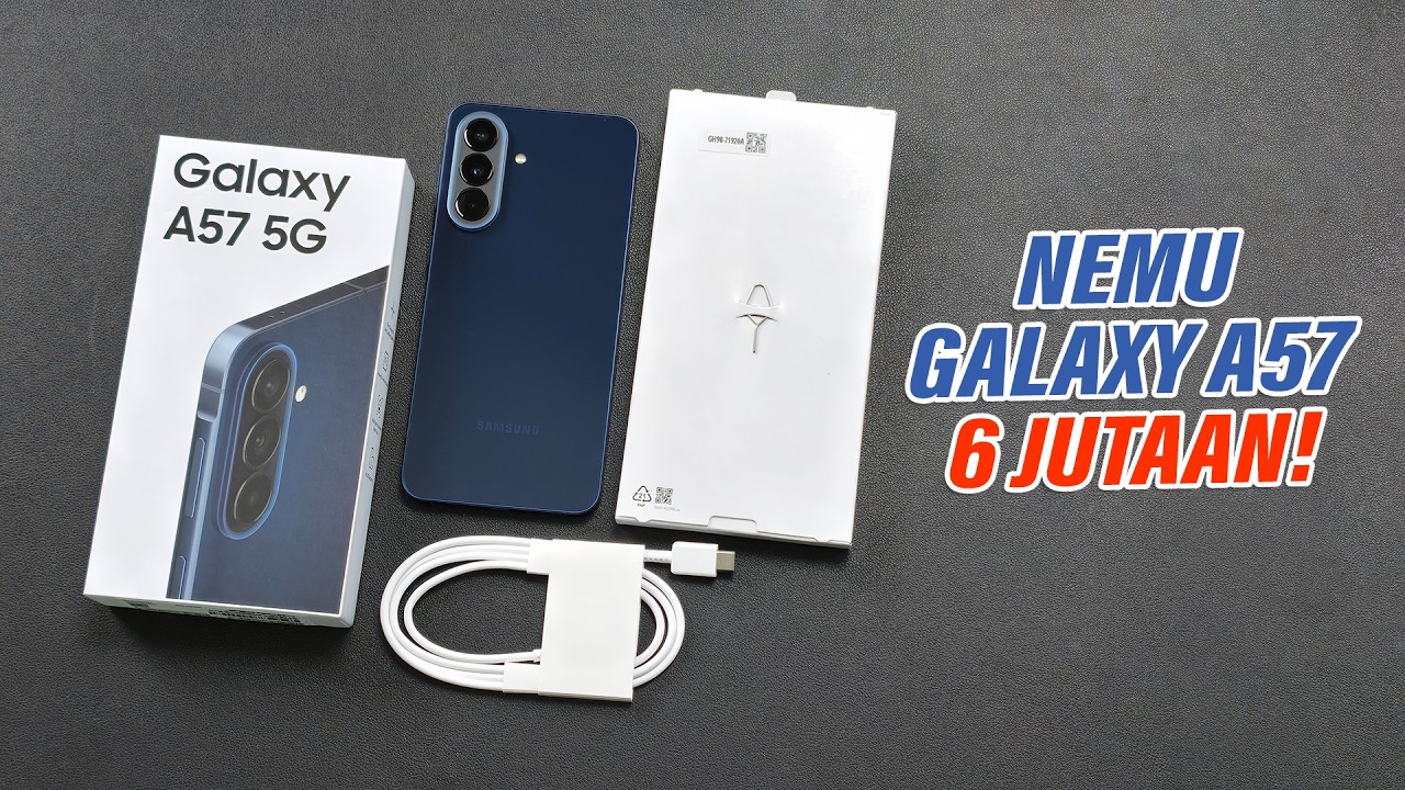 Cuma Beda Dikiiit… Tapi Kok Lebih Enak? Unboxing Galaxy A57 5G!