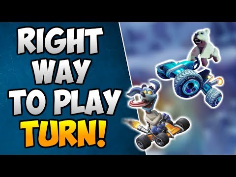 Turning Stats Quick Guide | CTR Nitro Fueled Pro Tips #4 | 5 Tips on How to WIN Online!