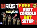 How to Setup Helios Bot for Rust Console | FREE Shop, Binds & Teleports (2026)