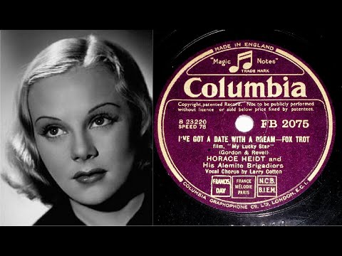 78 RPM – Horace Heidt & His Alemite Brigadiers – I’ve Got A Date With A Dream (1938)