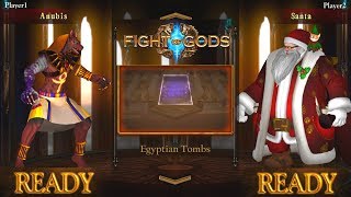 Fight of Gods - Anubis vs. Santa in Egyptian Tombs!