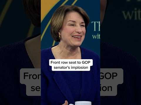 Front row seat to GOP senator's implosion