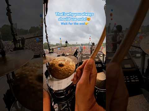 NEVER forget nuts on your drums!🤯