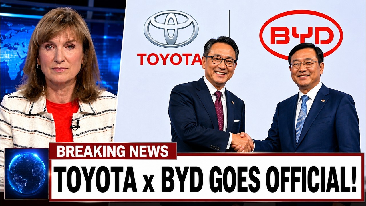 Toyota’s Unthinkable BYD Partnership Shakes Up the Future of EV Tech