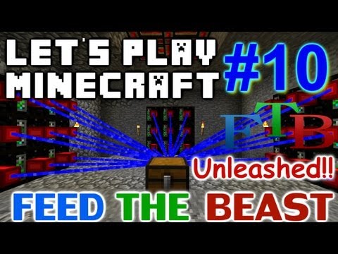 Let's Play Minecraft FTB Hermit Unleashed Ep. 10 - Laser Assembly Table & TopMass Prank