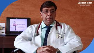وأوضح العلاج من قبل الدكتور دني غوبتا من مستشفى Dharamshila Narayana
