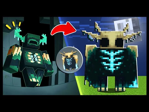 MINECRAFT 1.18 - TESTEI ESSA VERSÃO CRIADA PARA O MOB WARDEN!