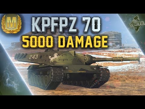 Wot Blitz Kpfpz 70 Мастер на 5к Урона