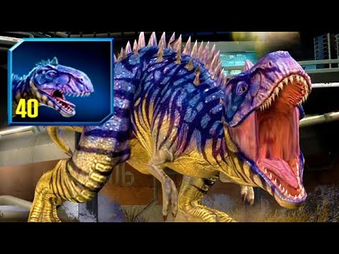 MAJUNGASAURUS MAX LEVEL 40 (JURASSIC WORLD)