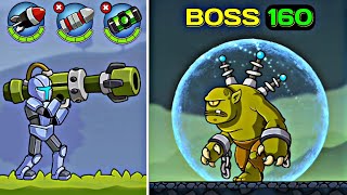 Boom Stick Bazooka Puzzles Game | New Update | Boss 160 | Gaming VT