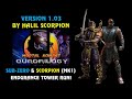 Mortal Kombat Quadrilogy By Halil Scorpion Version 1 03 Sub Zero Scorpion MK1 Endurance Run