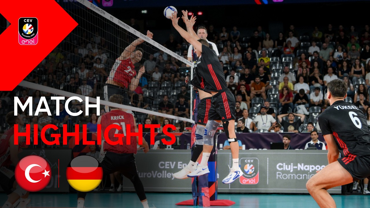 Highlights | Türkiye vs. Germany | CEV Enel EuroVolley 2026 | Men