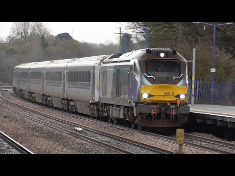 Trains at Princes Risborough (CML) - 14/01/2023