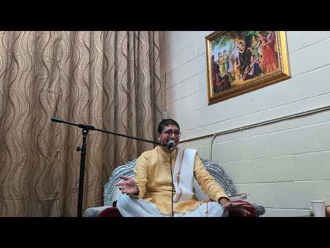 ISKCON SCARBOROUGH JAN 14,2023 LECTURE BY His Grace Nimai Sundar Dasa on BG 8.8!