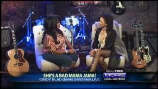 Cindy Blackman Santana at the Gibson Show Room (Fox interview)