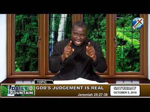 DAILY FOUNTAIN OF OCTOBER 5, 2019 - REV'D OLUWANIYI ISAIAH, JP.