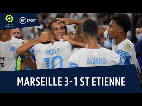 Marseille vs St Etienne (3-1) | Guendouzi get’s his first goal | Ligue 1 Highlights
