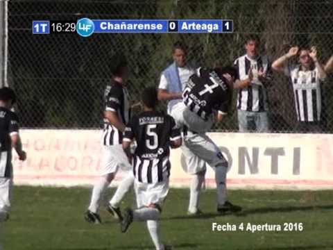 Chañarense 0 - 2 Arteaga - Torneo Apertura 2016 L.I.F