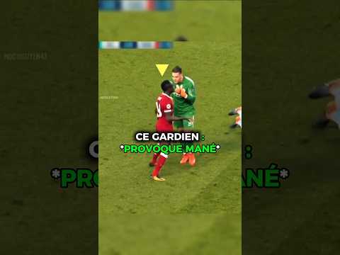 Ce gardien provoque Sadio Mané 🇸🇳🥶 #football #footballedits