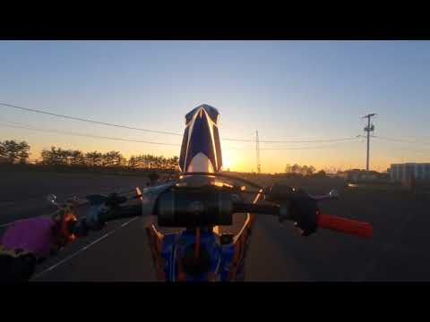 Riding a 2022 yz85 big wheel for the first time