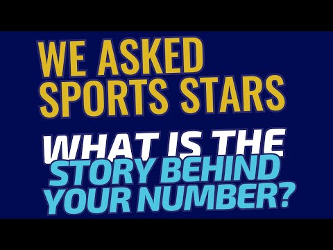 Why Athletes Choose Their Jersey Numbers | Sports Stars of Tomorrow