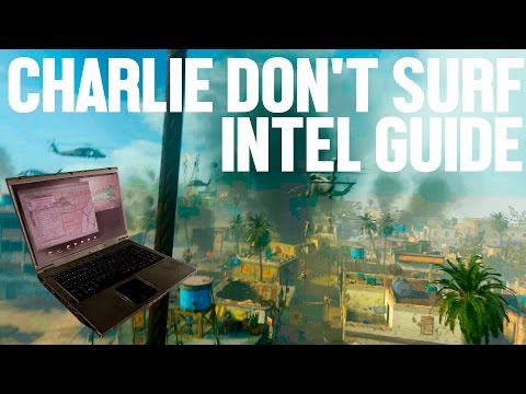 MWR "Charlie Don't Surf" Intel Location Guide // Modern Warfare Remastered Campaign Intel 5-7
