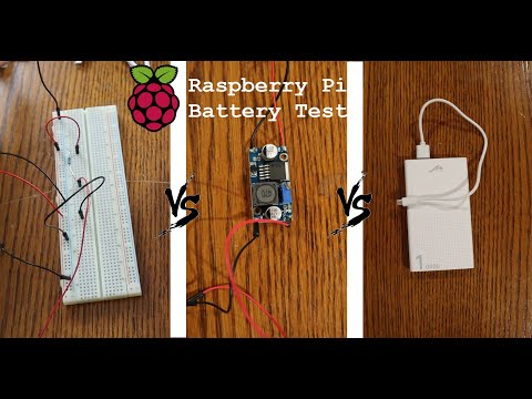 HOW TO BATTERY POWER RASPBERRY PI: Testing Battery Options for the Raspberry Pi
