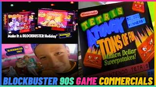 Blockbuster 90s Game Commercials